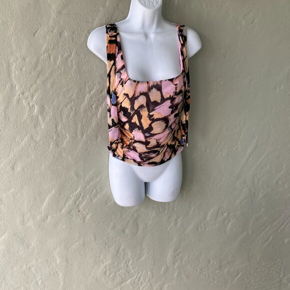 FREE PEOPLE NWT PINK COMBO PULLOVER TOP - Picture 4 of 8